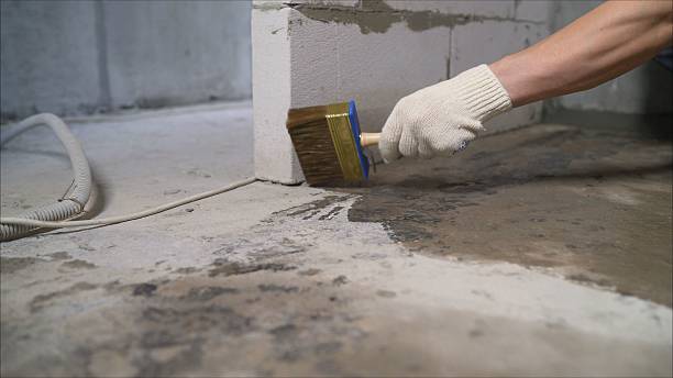 SJ Waterproofing Pros Waterproofing coverage map for New London, WI and surrounding area